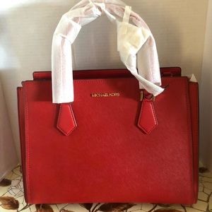 Hope Large Saffiano Leather satchel
